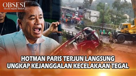 Hotman Paris Ungkap Kejanggalan Terkait Sopir Bus Maut Guci Tegal Jadi