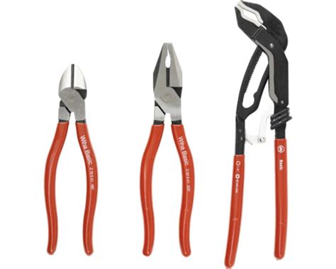 WIHA 3-delars set med tänger Basic - köp på HORNBACH.se