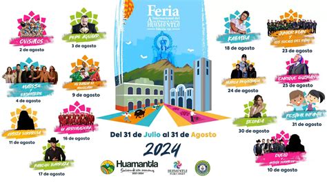 Feria Huamantla 2024 Programa Ferias México