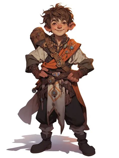 Dnd Pc Character Art Illustrations Midjourney Prompt Promptbase