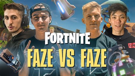 Faze Vs Faze On Fortnite Pro Playground 1v1s Youtube