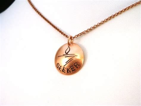 Unitarian Universalist Flaming Chalice Necklace by CrowStealsFire