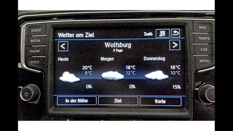 Infotainment Im Vw Passat Mehr Als Navigation Und Musik Auto Motor