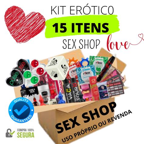 Caixa SEXY LOVE 15 Produtos Adultos Sex Shop Para Sexo Shopee Brasil