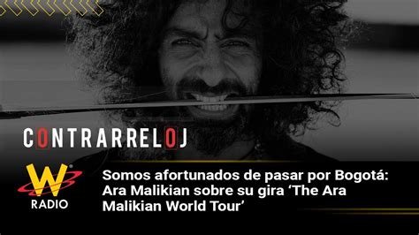 Somos afortunados de pasar por Bogotá Ara Malikian sobre su gira The