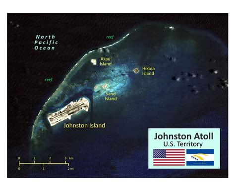 Maps Of Johnston Atoll Collection Of Maps Of Johnston Atoll Oceania