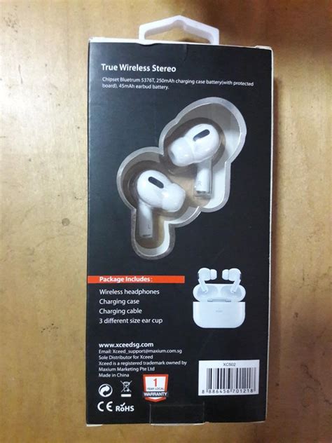 Bnib Xceed Bluetooth Earpiece Audio Earphones On Carousell