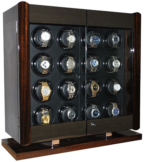 Watch Winder Cabinet Storage W Orbita Avanti Rotorwind