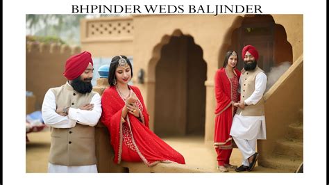 Best Pre Wedding Song Bhpinder Baljinder Punjabi Couple Youtube