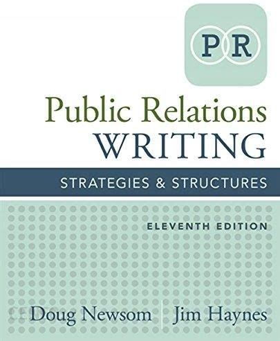 Doug Newsom Public Relations Writing Strategies Literatura