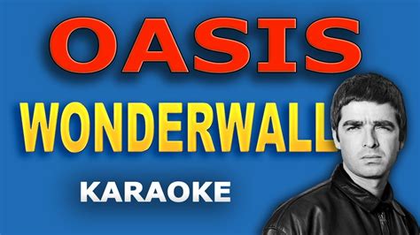 Oasis - Wonderwall LYRICS Karaoke - YouTube