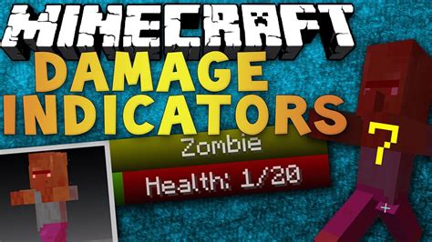 ToroCrafts Damage Indicators Mod 1 19 3 1 19 2 Show Health