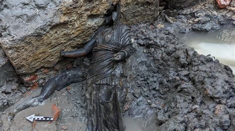 Ancient Rome Stunningly Preserved Bronze Statues Found In Italy BBC News