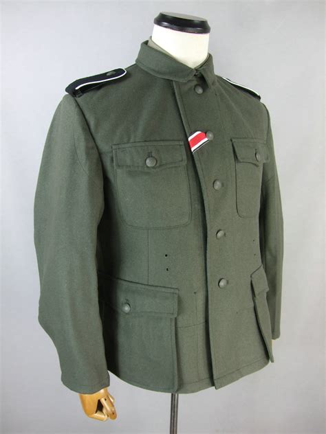 Wwii German M42 Em Field Tunic Wool Elite Hikimilitariashop