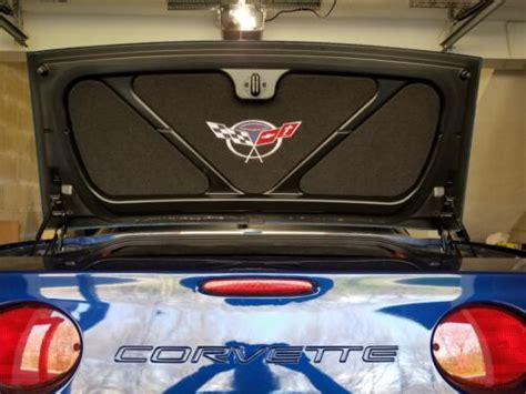 1998 2004 C5 Corvette Trunk Deck Lid Liner Embroidered Monogrammed