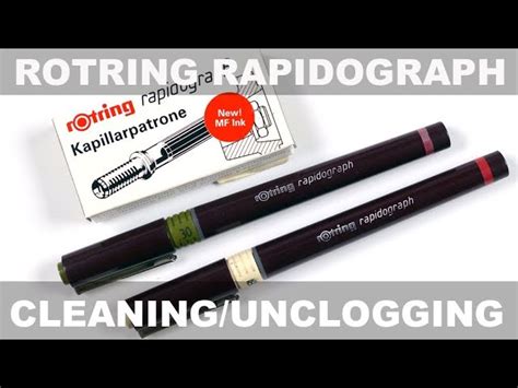 Rapidograph : Rotring Isograph Vs Rapidograph Parka Blogs / The rapidograph is an innovative ...