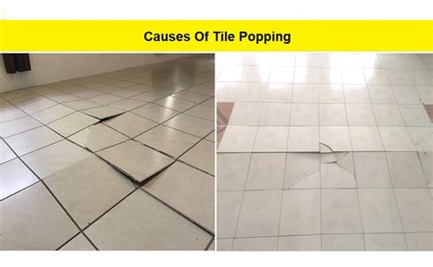 Tile Popping Causes Solutions