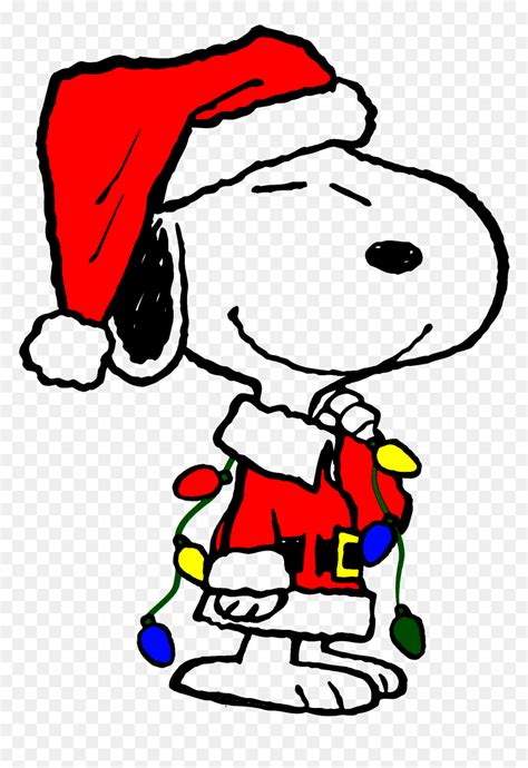 Christmas Clipart Snoopy - Clip Art Snoopy Christmas, HD Png Download - vhv