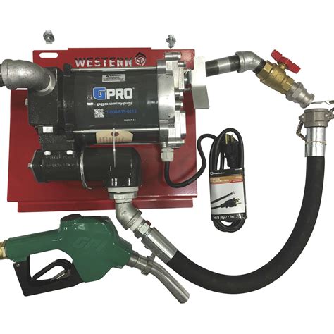 Western Global Gpro 115 Volt 20 Gpm Pump Kit 1in Primadian