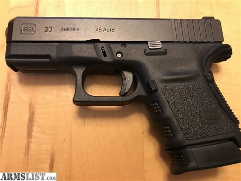 Armslist For Sale Glock 30 45 Acp Doublestack 10 Rd