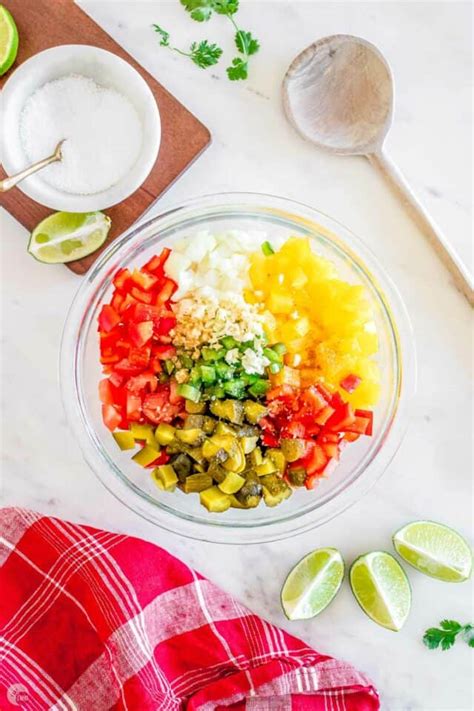 Easy Pickle De Gallo Recipe Take Two Tapas