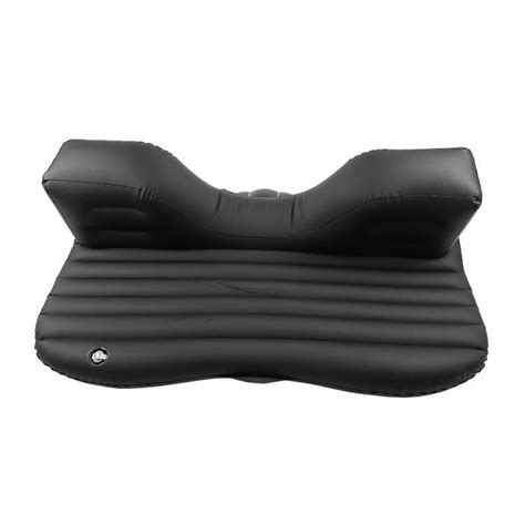 Lit Gonflable Pour Voiture Avec Pompe Air Pwshymi Noir Pvc