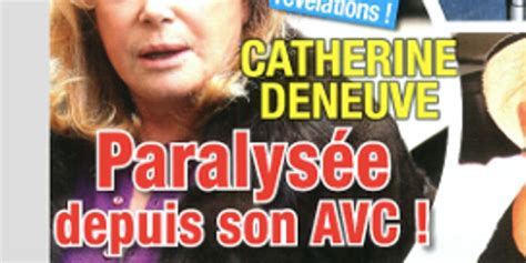 Catherine Paralys E Depuis Son Avc Terrible R V Lations Photo