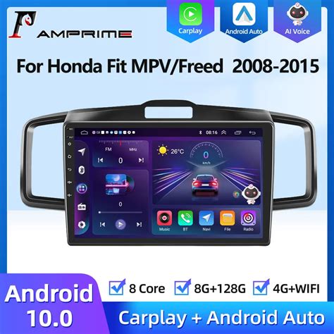 Amprime G Android Din Car Radio For Honda Freed Spike