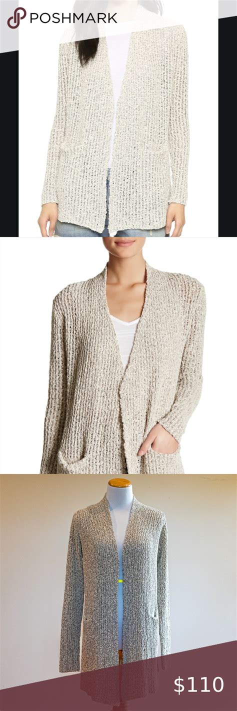 Joie Open Knit Cardigan Open Knit Cardigan Knit Cardigan Clothes Design