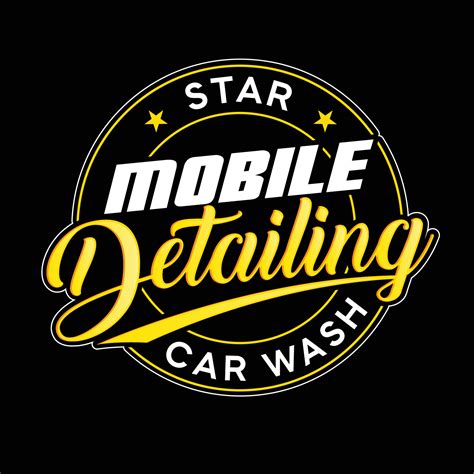 Star Mobile Detailing Logo Design 17172092 Vector Art At Vecteezy