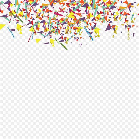 Confetti Party Cute Vector Png Images Christmas Party Confetti Png