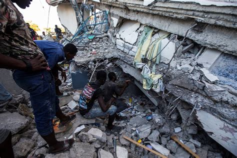 Fotos El Terremoto Que Deja Cientos De Muertos En Haití En Imágenes