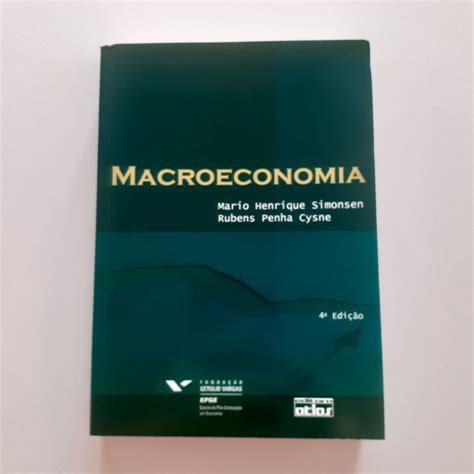 Livro Macroeconomia Edi O Shopee Brasil