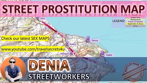 Deniaand Españaand Mapa De Prostitución Callejeraand Públicoand Al Aire Libreand Realand Realidadand Putas