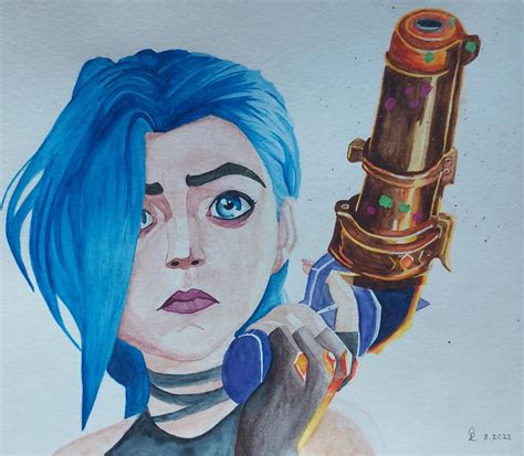 [no Spoilers] Jinx Fanart By Me R Arcane