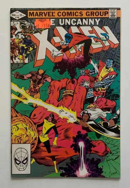 UNCANNY X MEN 160 bande dessinée Chris Claremont Marvel 1982 FN