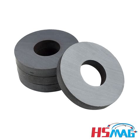 Axial Pole Radial Ring Ferrite Magnets For Electric Motor Magnets