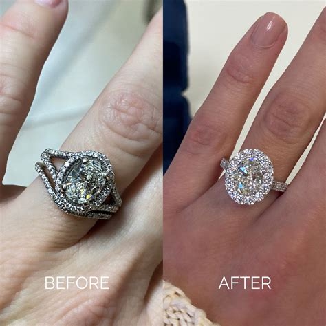 Wedding Ring Upgrade Before And After Jenniemarieweddings