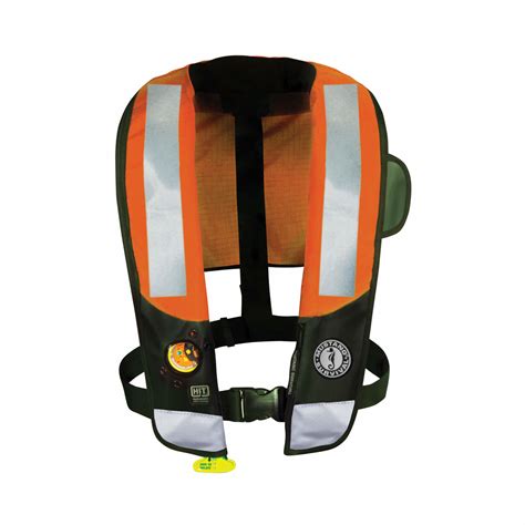 Mustang Survival Inflatable Vest With Solas Reflective Tape Md3183 T2