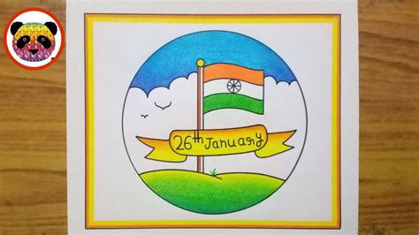 Republic Day Drawing How To Draw Republic Day Drawing Easy Republic