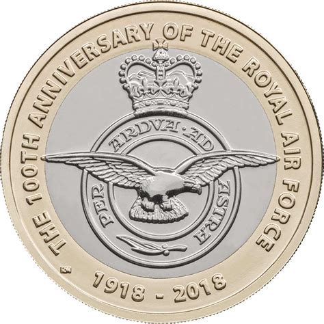 Raf Centenary Badge Uk Bu Coin The Royal Mint