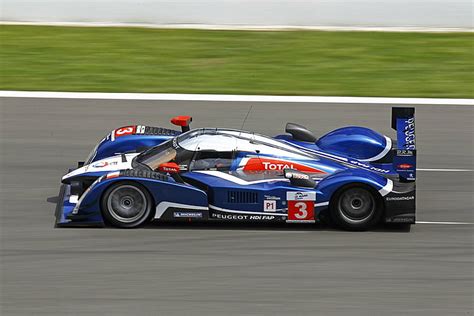 Coche Lmp Mans Peugeot Carrera Carreras Superdeportivo Fondo De