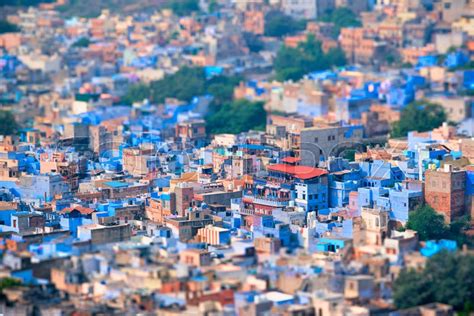 Aerial view of Jodhpur, also known as ... | Stock image | Colourbox