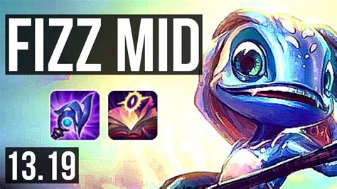 FIZZ Vs ZED MID Rank 4 Fizz 68 Winrate 6 1 6 Dominating NA