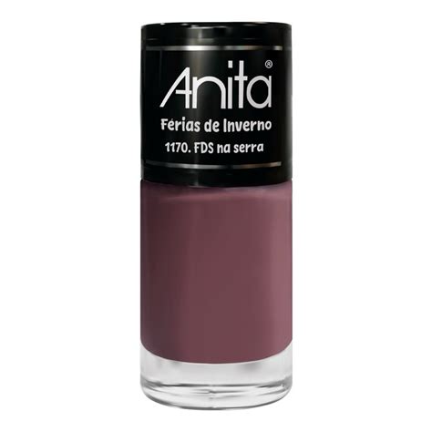 Esmalte Anita Ml Nude FDS Na Serra Cremoso Alta Cobertura