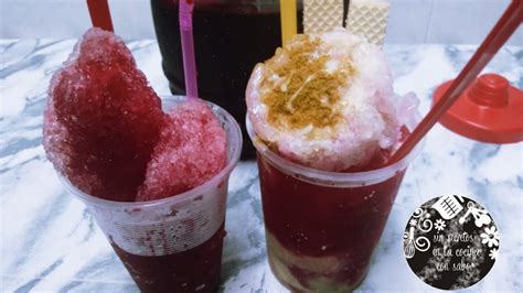 Jarabe De Grosella Glorias Y Raspados Estilo Veracruz