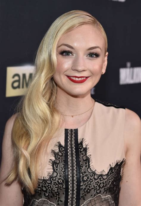 Emily Kinney The Walking Dead Season 5 La Premiere Fashionsizzle