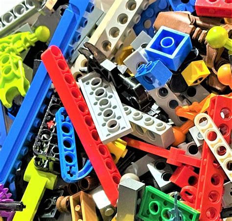 Lego Technic Bulk Parts Lot Of Random Pieces Bricks Pins Liftarms