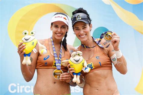 Ágatha e Duda conquistam etapa do Circuito Brasileiro Web Vôlei