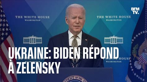 Guerre En Ukraine Biden Annonce 1 Milliard De Dollars Daide Militaire Supplémentaire